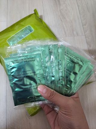 [레제르] 아로마 수액패치 발패치 30매입 -라벤더향/유칼립투스향/대나무향 — 4.5점을 준 리뷰어가 2022년 9월 올린 사용 사진