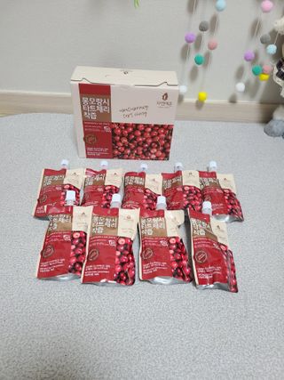 자연에온 몽모랑시 타트체리 착즙 100mL 10개입 2BOX — 4점을 준 리뷰어가 2021년 1월 올린 사용 사진