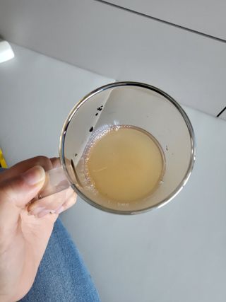 [이롬] 오크라 마시는 뷰티드링크 100mL x 20입 — 4점을 준 리뷰어가 2022년 7월 올린 사용 사진