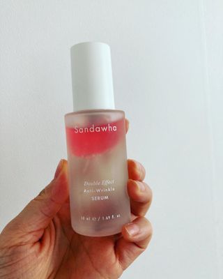 산다화 더블 이펙트 안티 링클 세럼 50ml — 5점을 준 리뷰어가 2022년 12월 올린 사용 사진