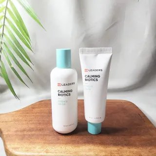 리더스코스메틱 리더스 카밍 바이오틱스 #1등 진정 기획세트 [에센스 워터150ml + 크림 마스크80ml] — 5점을 준 리뷰어가 2022년 10월 올린 사용 사진