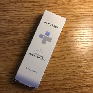 바노바기 코스메틱 바노바기 밀크씨슬 리페어 시카 선스크린 플러스 50ml — 5점을 준 리뷰어가 2023년 2월 올린 사용 사진