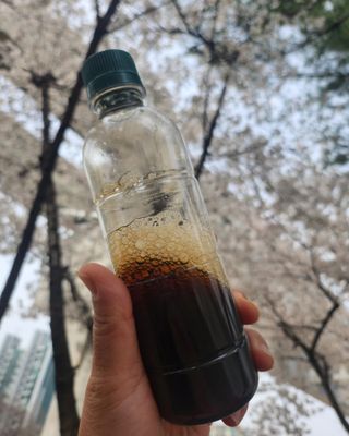 무라벨 바리스타룰스 디카페인 아메리카노 — 5점을 준 리뷰어가 2024년 4월 올린 사용 사진