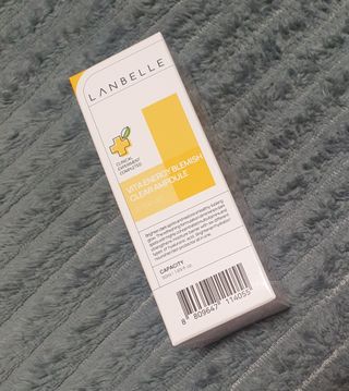 랑벨 비타 에너지 잡티 앰플 50ml 고농축 비타민, 저자극, 수분 촉촉, 미백 앰플 — 5점을 준 리뷰어가 2022년 4월 올린 사용 사진