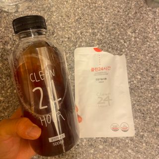 클린24시간 1BOX(5포) + 전용보틀(500ml) — 4점을 준 리뷰어가 2023년 6월 올린 사용 사진