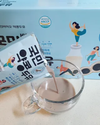 국민바이오 약콩두유 — 4점을 준 리뷰어가 2022년 5월 올린 사용 사진