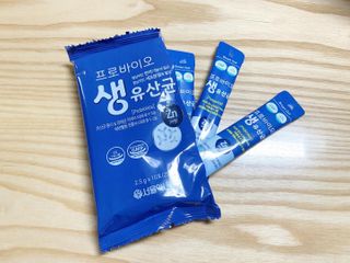 서울약사신협_프로바이오생유산균_2.5G x 100포 — 5점을 준 리뷰어가 2021년 1월 올린 사용 사진