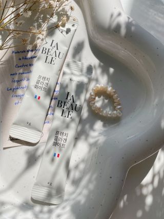 라보르 프렌치 콜라겐 화이트 — 5점을 준 리뷰어가 2022년 10월 올린 사용 사진