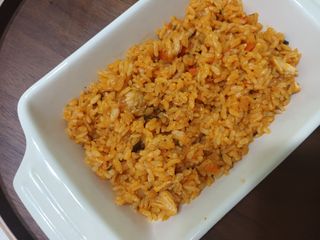 [푸딩팩토리] 요잇조잇 닭갈비 닭가슴살/김치 닭가슴살 곤약볶음밥 2종 (김치볶음밥 2개 닭갈비 볶음밥 1개) — 5점을 준 리뷰어가 2022년 7월 올린 사용 사진