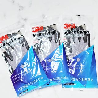 3M 안전장갑 슈퍼터프 NBR 3개 (M/L 사이즈 선택) — 5점을 준 리뷰어가 2023년 5월 올린 사용 사진