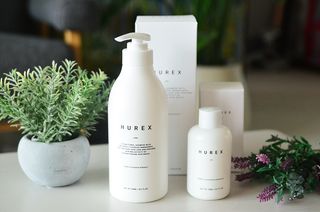 [HUREX] 휴렉스 볼류마이징 탈모완화 기능성 샴푸 본품+휴대용 — 5점을 준 리뷰어가 2021년 7월 올린 사용 사진