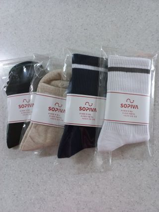 SOPIVA 소피바 요가,필라테스 양말 — 5점을 준 리뷰어가 2021년 6월 올린 사용 사진