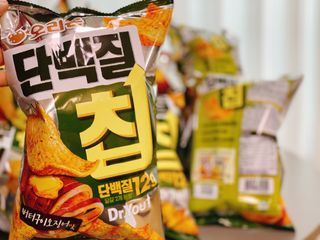 맛있게 채우는 단백질 12g, 닥터유 단백질칩 — 5점을 준 리뷰어가 2023년 12월 올린 사용 사진