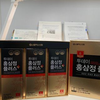 서울약사신협_투데이홍삼정플러스스틱_10g x 30포 — 5점을 준 리뷰어가 2021년 2월 올린 사용 사진