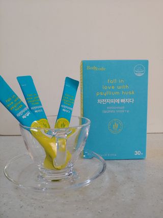메디포스트 모비타 바디코드 식이섬유 차전자피에 빠지다 30포 — 5점을 준 리뷰어가 2022년 11월 올린 사용 사진