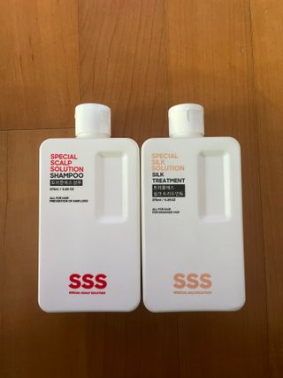 트리플에스 탈모 샴푸 275ml + 실크 트리트먼트 275ml — 4점을 준 리뷰어가 2021년 3월 올린 사용 사진