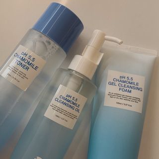 페브유 / FABYOU 페브유 pH5.5 캐모마일 젤 클렌징 폼 + 클렌징 오일 + 토너 3종 세트 — 5점을 준 리뷰어가 2021년 7월 올린 사용 사진