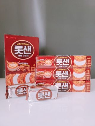 롯데제과 롯샌 카페크런치 — 5점을 준 리뷰어가 2021년 10월 올린 사용 사진