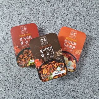 자연풍미 문어직화볶음 3종 (불고기, 불곱창, 치즈불닭) — 4점을 준 리뷰어가 2022년 8월 올린 사용 사진