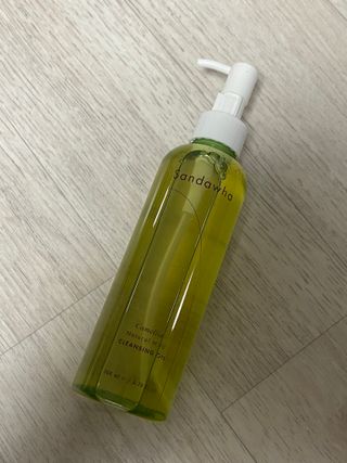 스킨큐어 산다화 순한 클렌징 동백 오일 200ml — 5점을 준 리뷰어가 2023년 4월 올린 사용 사진