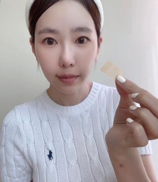 프리마인 귀족의 콜라겐, 92배 흡수율. 럭셔리 프리미엄 셀라브 콜라겐필름 30매 — 5점을 준 리뷰어가 2022년 7월 올린 사용 사진