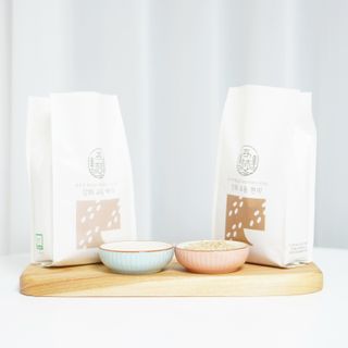 고림상점 풍부한 햇살과 바닷바람이 키우는 강화 교동 쌀 [백미1kg, 현미 1kg] 세트 — 5점을 준 리뷰어가 2021년 12월 올린 사용 사진
