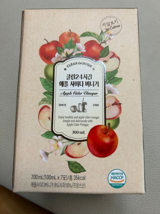 클린24시간 바로 마시는 애플사이다비니거 — 5점을 준 리뷰어가 2024년 7월 올린 사용 사진