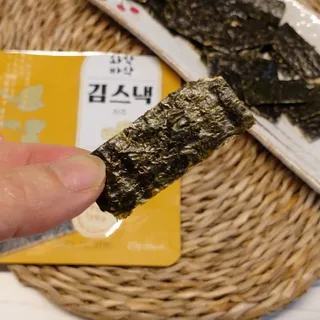 더빈트 와삭바삭 김스낵 — 5점을 준 리뷰어가 2023년 2월 올린 사용 사진