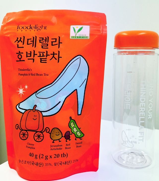 [푸딜라이트] 씬데렐라 호박팥차 하루 한 잔으로 가볍게, 구수한 풍미 가득 호박차 리뷰 사진