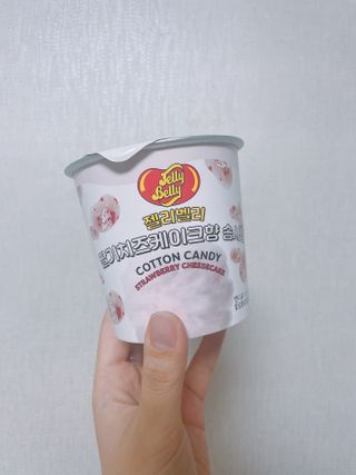 젤리벨리 솜사탕 2종-딸기치즈케이크, 바닐라 — 5점을 준 리뷰어가 2022년 2월 올린 사용 사진