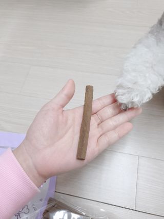 My Pet Care 천연단백질 치아건강에 개좋아 — 4.5점을 준 리뷰어가 2021년 1월 올린 사용 사진