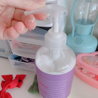 빅그린 베이비라인 3종세트 - 샴푸앤바디워시500ml,올인원로션500ml,바디크림170ml — 5점을 준 리뷰어가 2022년 11월 올린 사용 사진