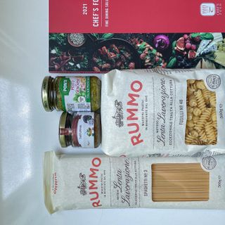 이탈리안 프리미엄 파스타 룸모 Rummo 파스타 2종 + 바질 페스토 + 블랙 트러플 페이스트 — 5점을 준 리뷰어가 2021년 7월 올린 사용 사진