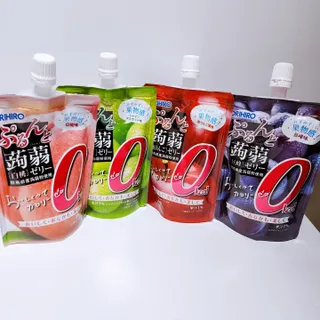 ORIHIRO 오리히로 곤약젤리 제로칼로리 130g 4종 4팩(맛별로 1팩씩) — 5점을 준 리뷰어가 2023년 2월 올린 사용 사진