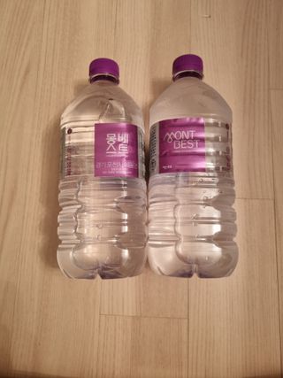 몽베스트 MONTBEST 1L 12입 — 5점을 준 리뷰어가 2022년 2월 올린 사용 사진