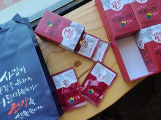 서울약사신협_내몸애생발란스아로니아_70ml x 30포 — 5점을 준 리뷰어가 2021년 7월 올린 사용 사진