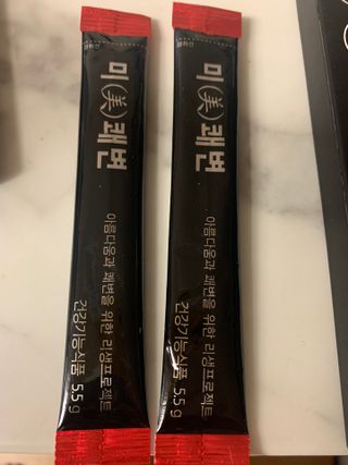 새롬바이오 리생 [미쾌변] 차전자피 식이섬유 건강기능식품 3팩 — 5점을 준 리뷰어가 2021년 7월 올린 사용 사진