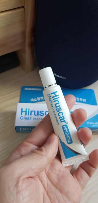 히루스카 포스트아크네 클리어 — 5점을 준 리뷰어가 2021년 1월 올린 사용 사진