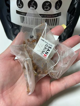 산그리메 국내산 호박차 100티백 대용량 삼각티백차 — 5점을 준 리뷰어가 2021년 7월 올린 사용 사진