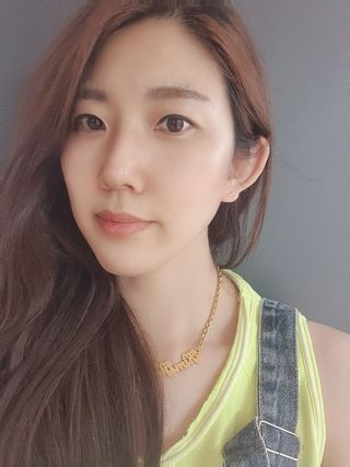 [골드앤디어]14k 미니 스틱 바 귀걸이_3color — 3점을 준 리뷰어가 2021년 6월 올린 사용 사진