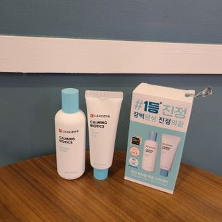 리더스코스메틱 리더스 카밍 바이오틱스 #1등 진정 기획세트 [에센스 워터150ml + 크림 마스크80ml] — 4점을 준 리뷰어가 2022년 10월 올린 사용 사진