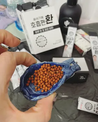 푸름웰니스 부아메라 프로폴리스 도라지 호흡편환 20포 — 5점을 준 리뷰어가 2022년 2월 올린 사용 사진