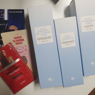 페브유 / FABYOU 페브유 pH5.5 캐모마일 젤 클렌징 폼 + 클렌징 오일 + 토너 3종 세트 — 5점을 준 리뷰어가 2021년 8월 올린 사용 사진