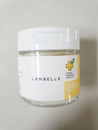 랑벨 비타 에너지 잡티 앰플 패드 65매 (투명하고 밝은 얼굴 광채패드) — 5점을 준 리뷰어가 2022년 6월 올린 사용 사진