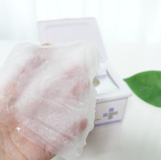 바노바기 코스메틱 바노바기 밀크씨슬 리페어 시카 폼 클렌저 플러스 120ml + 퀵 마스크 플러스 30매 — 5점을 준 리뷰어가 2023년 8월 올린 사용 사진