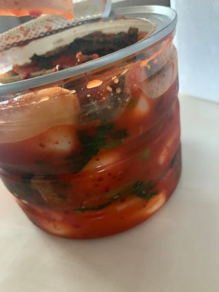 셰프애찬 알타리김치 총각김치 1kg — 5점을 준 리뷰어가 2022년 10월 올린 사용 사진