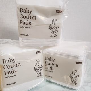 디어엘로디 프리미엄 유기농 베이비 솜티슈 40매 3 + 1 PACK — 5점을 준 리뷰어가 2021년 2월 올린 사용 사진