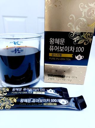 보의당 왕혜문 퓨어보이차 100 — 5점을 준 리뷰어가 2021년 11월 올린 사용 사진