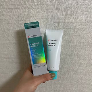 리더스코스메틱 리더스 카밍 바이오틱스 크림 마스크 — 5점을 준 리뷰어가 2021년 4월 올린 사용 사진