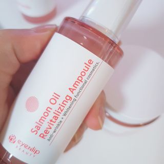 아이앤립 / EYENLIP 아이앤립 연어오일 리바이탈라이징 토너+앰플+크림 3종 세트 — 5점을 준 리뷰어가 2021년 6월 올린 사용 사진